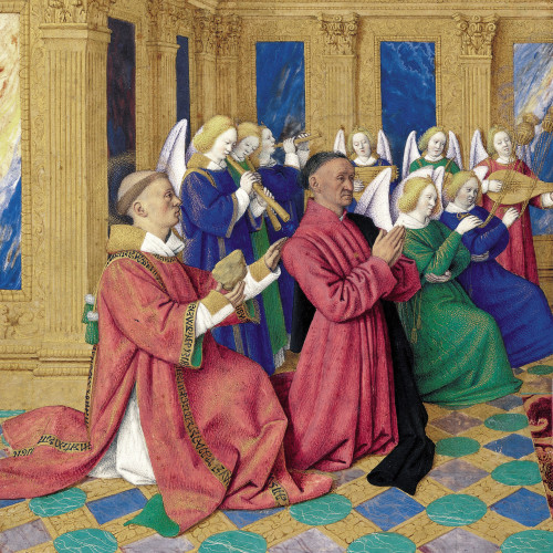 Étienne Chevalier présenté par saint Étienne à la Vierge et à l’Enfant