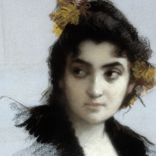 Emma Calvé, soprano, dans le rôle titre de Carmen