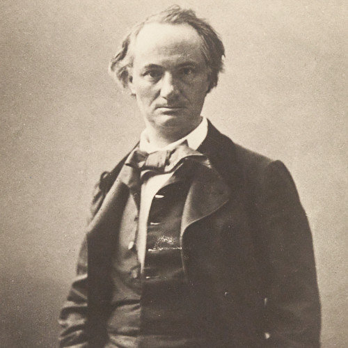 Charles Baudelaire debout