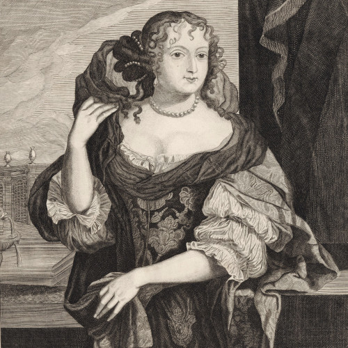 Portrait de femme (Madame de Montespan ?)