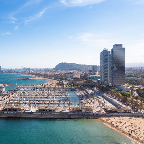 Vue générale de Barcelone