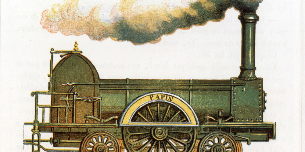 La Vapeur, locomotive Papin