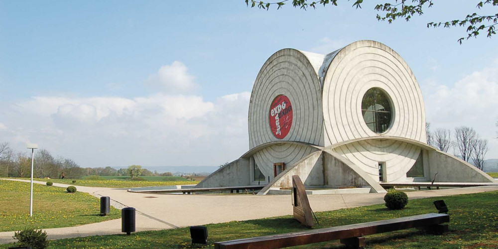 Le Pavillon des cercles réalisé sur l’Aire du Jura