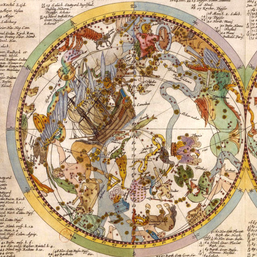 La comète de 1664-1665 dans le zodiaque