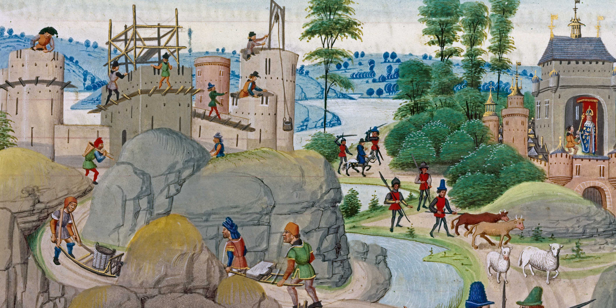 Architecture du Moyen Age : L'évolution des châteaux forts ! — Steemit