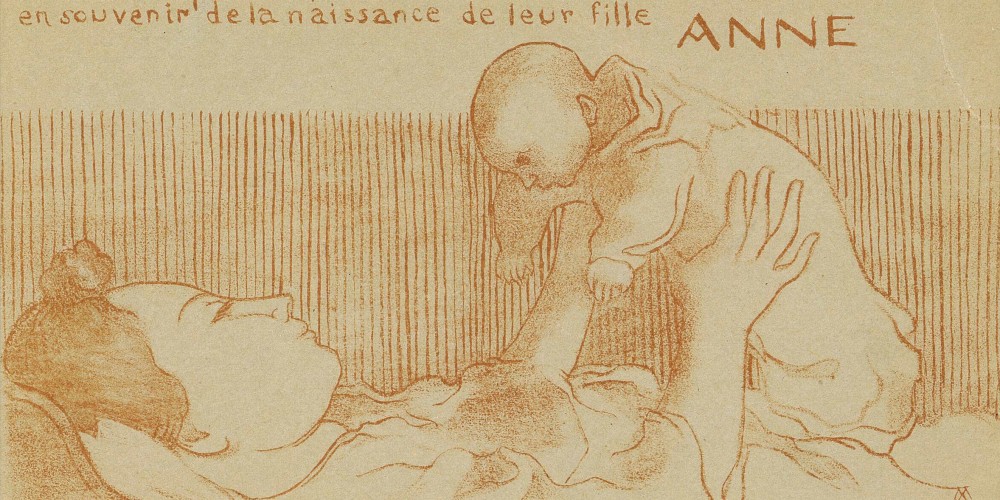 Faire-part de naissance d’Anne Denis