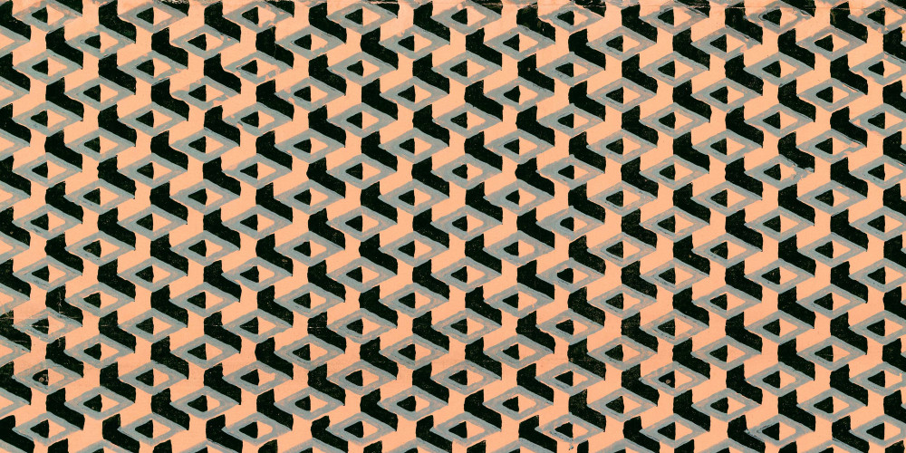 Papier peint : papier à motif répétitif géométrique