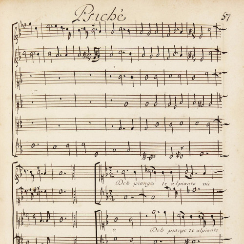 Jean-Baptiste Lully, Psyché. Tragédie et ballet. Dansé devant sa Majesté au mois de janvier 1670 [sic], 1690