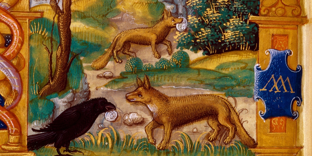 La fable du corbeau et du renard