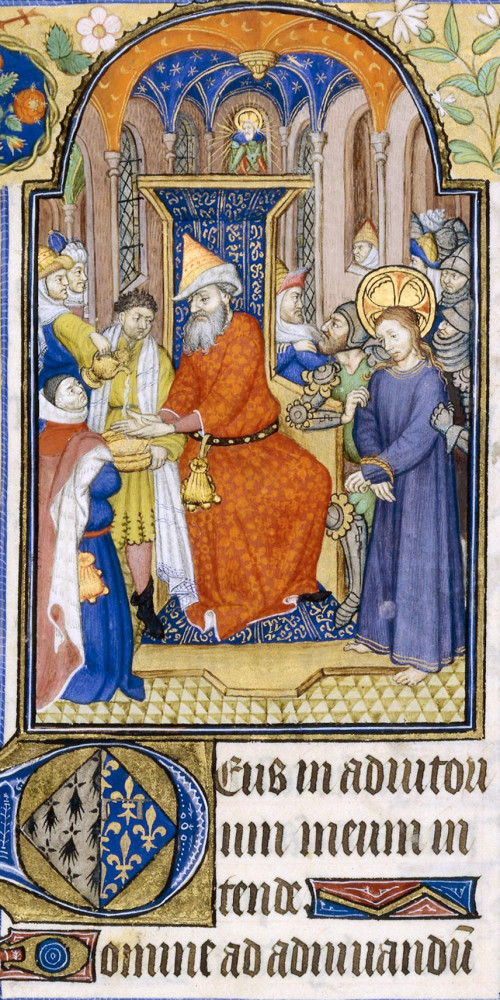 Le Christ comparaissant devant Ponce Pilate