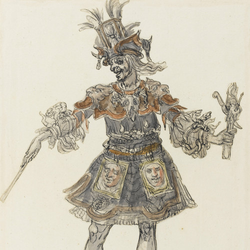 Costume de magicien pour le Mariage forcé, 1664