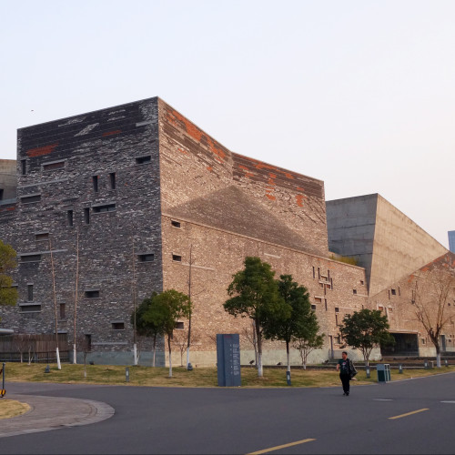 Façade nord du musée d'histoire de Ningbo