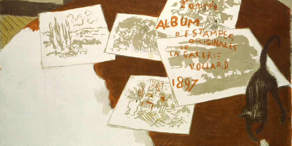 Couverture du deuxième Album d’estampes originales de la Galerie Vollard