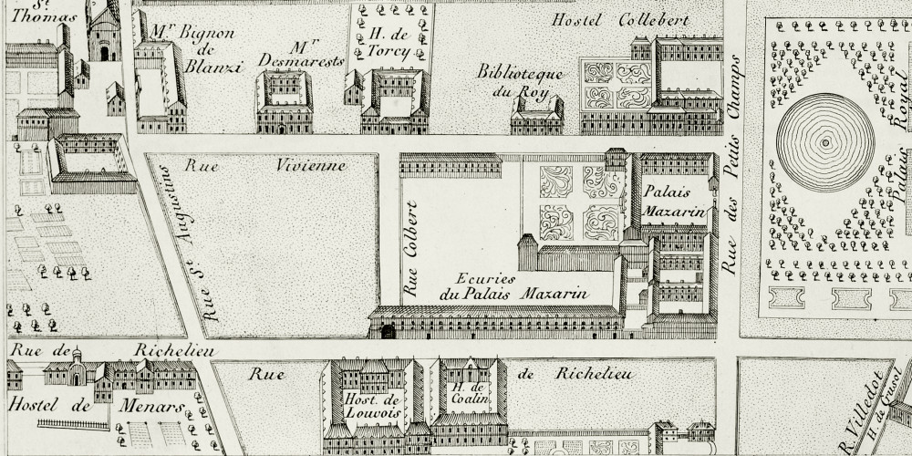 Le Palais Mazarin, l’Hôtel Colbert et la Bibliothèque du Roy