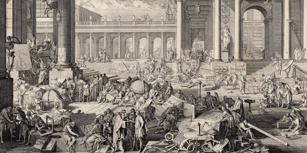 L’Académie des sciences et des beaux-arts, dédiée au Roi