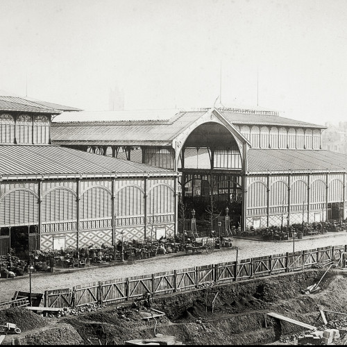 Les Halles centrales de Paris, 1854