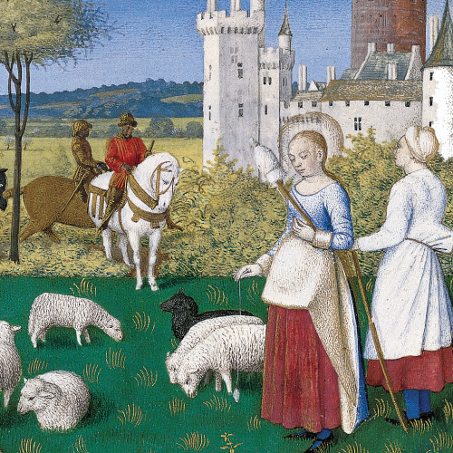 Sainte Marguerite et Olibrius, dit aussi Marguerite gardant les moutons