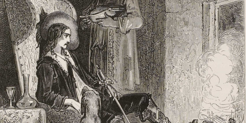 Le baron de Sigognac en son château