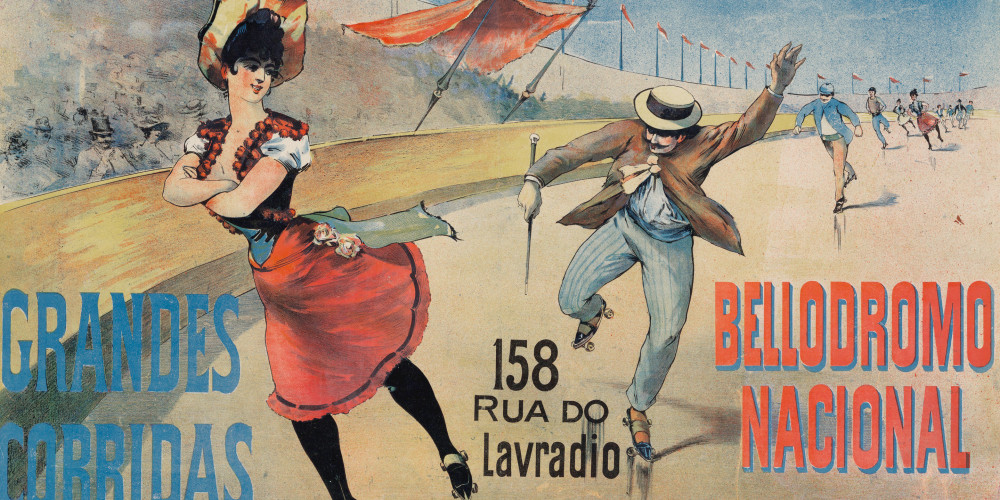 Grandes corridas de patins et vélocipèdes