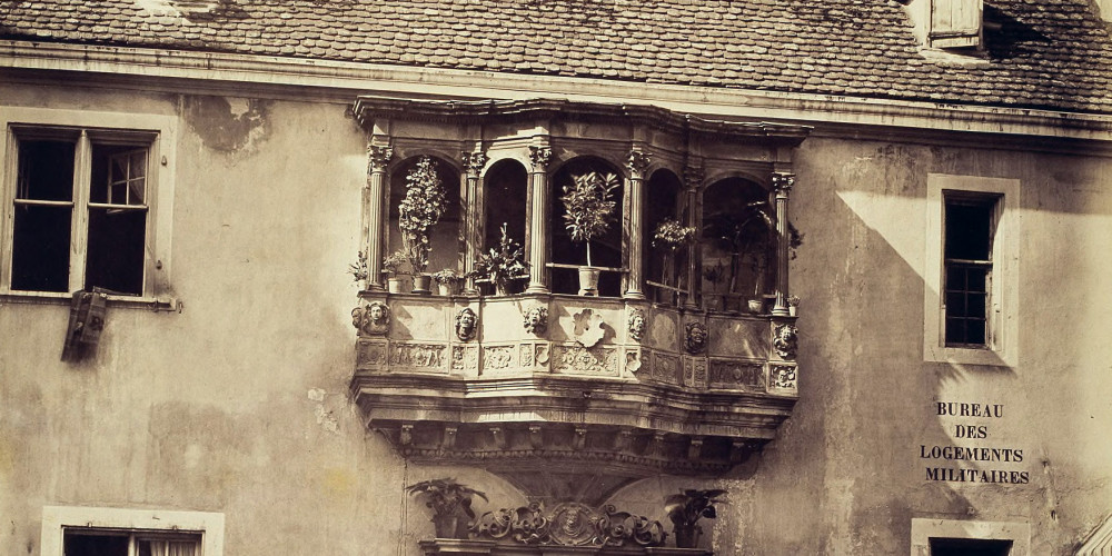 Balcon Renaissance à Colmar