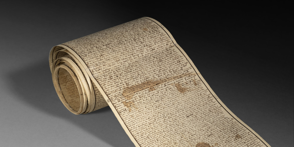 Manuscrit des 120 journées de Sodome du marquis de Sade