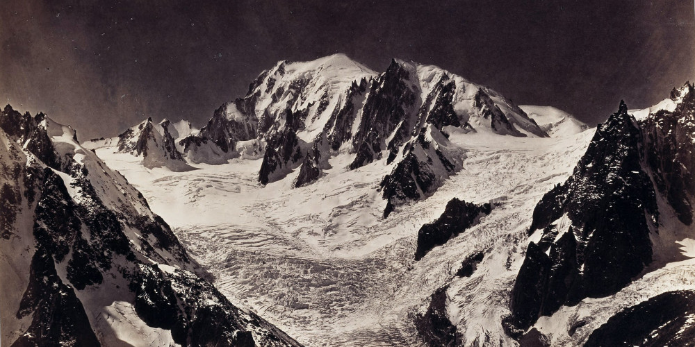 21. Mont Blanc, vu du jardin