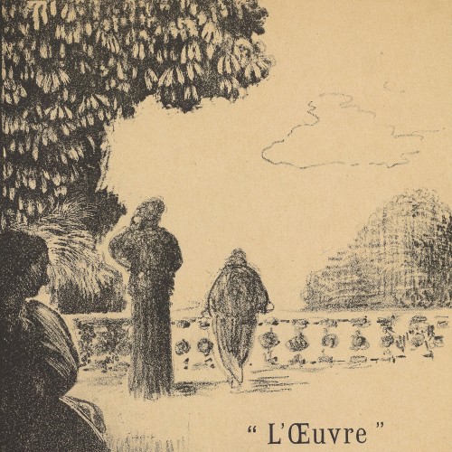 Programme du Théâtre de l’Œuvre pour Le Volant de Judith Cladel