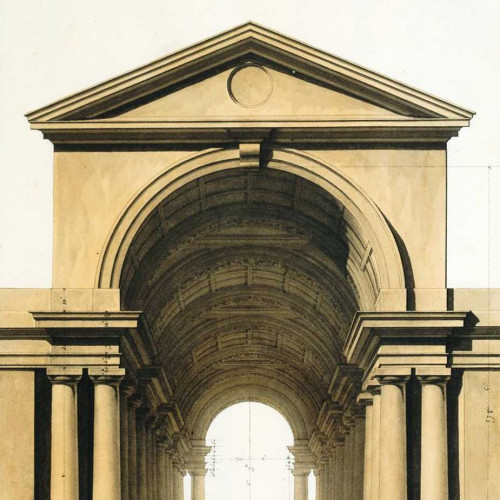 La galerie du palais Spada à Rome