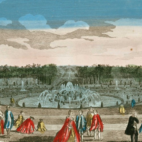 Vue du Jardin de Versailles