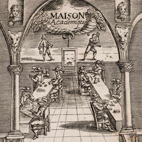 La Maison académique. Contenant un recueil général de tous jeux divertissants pour se réjouir agréablement dans les bonnes compagnies
 