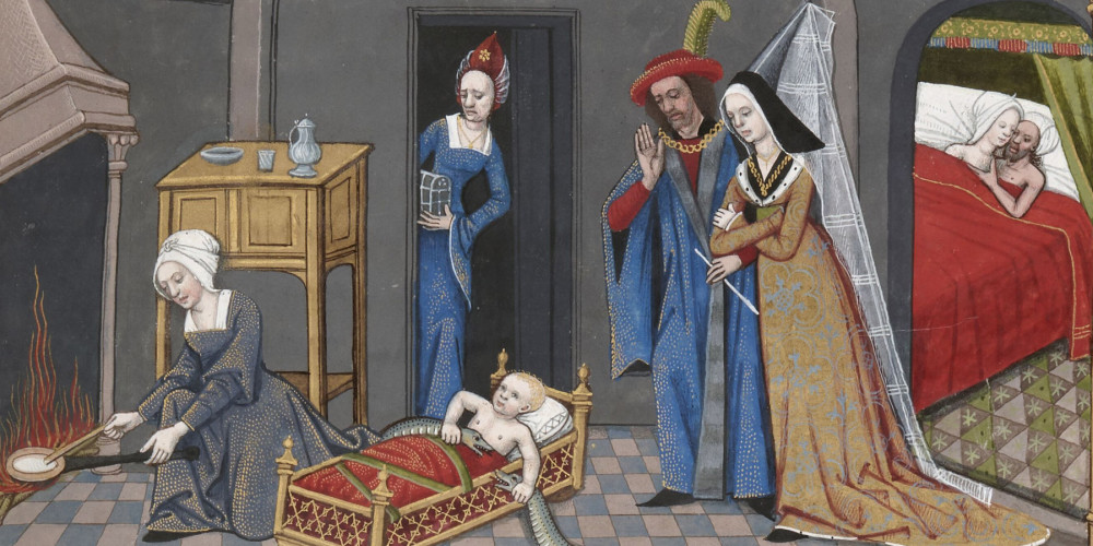 Conception d'Hercule et Hercule étouffant les serpents