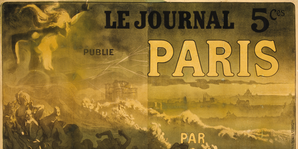 Théophile Alexandre Steinlen, « Le Journal publie Paris par Émile Zola »