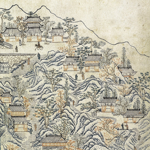 Vues remarquables du mont Wu