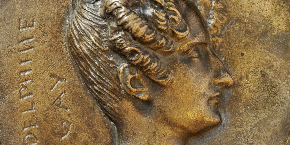 Médaillon de Delphine Gay de Girardin