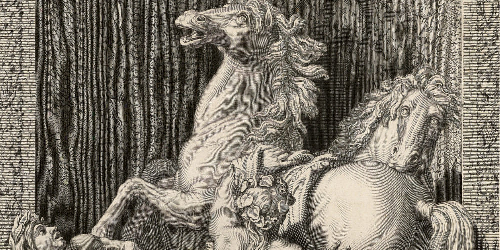 Étienne Picart, Les chevaux d'Apollon, 1675