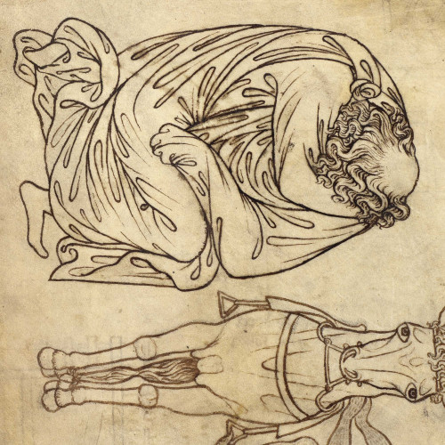 Figure et cavalier armé