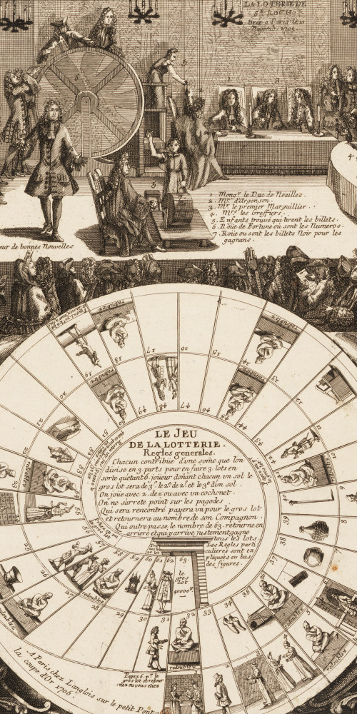 

Lotterie de Saint Roch, tirée à Paris le 10 novembre 1705

