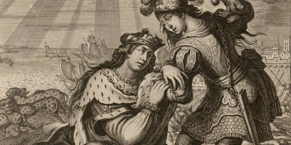 Jeanne d’Arc vient au secours du roi de France