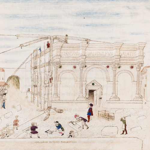 Tailleurs de pierre et chantier à la Renaissance