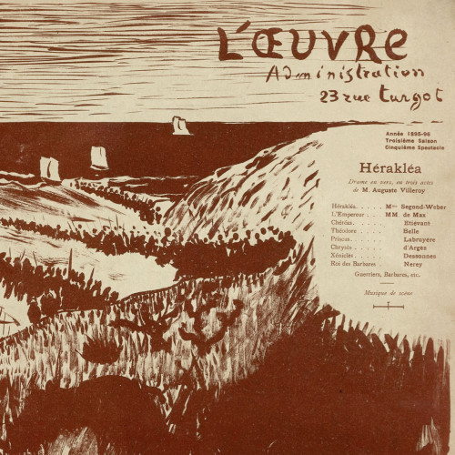 Théâtre de l’Œuvre : Hérakléa de Auguste Villeroy