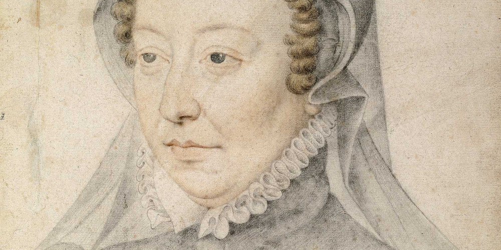 Catherine de Medicis, reine de France, en veuve