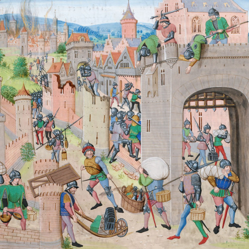 Pïllage de la ville de Grammont (1380)