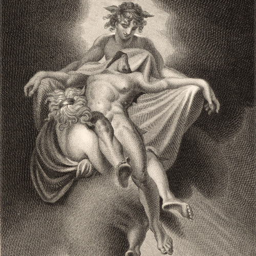 Le Sommeil et la Mort emportent le corps de Sarpédon en Lycie