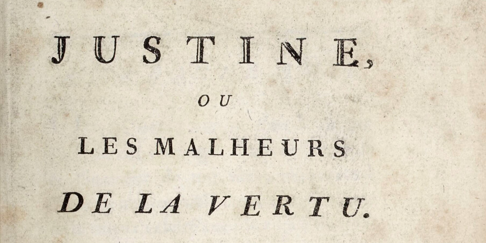 Justine ou Les Malheurs de la vertu (1791)