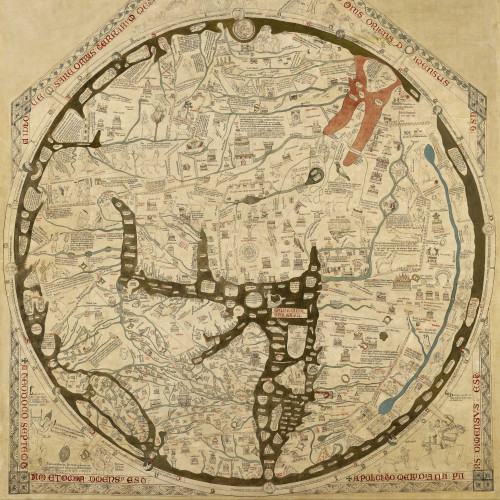 Une représentation biblique de la Terre : La carte d’Hereford