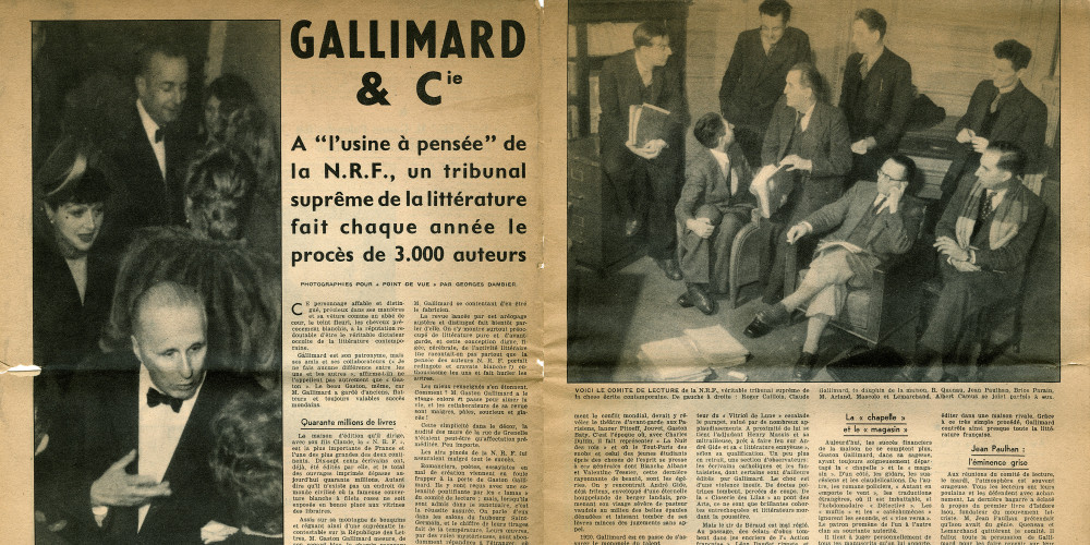 « Gallimard & Cie », dans Point de Vue