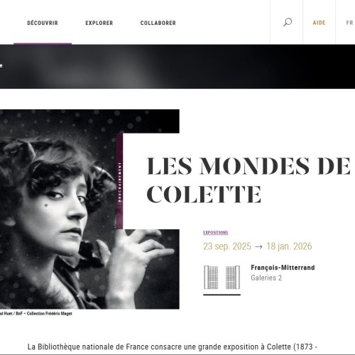 Vignette exposition Colette