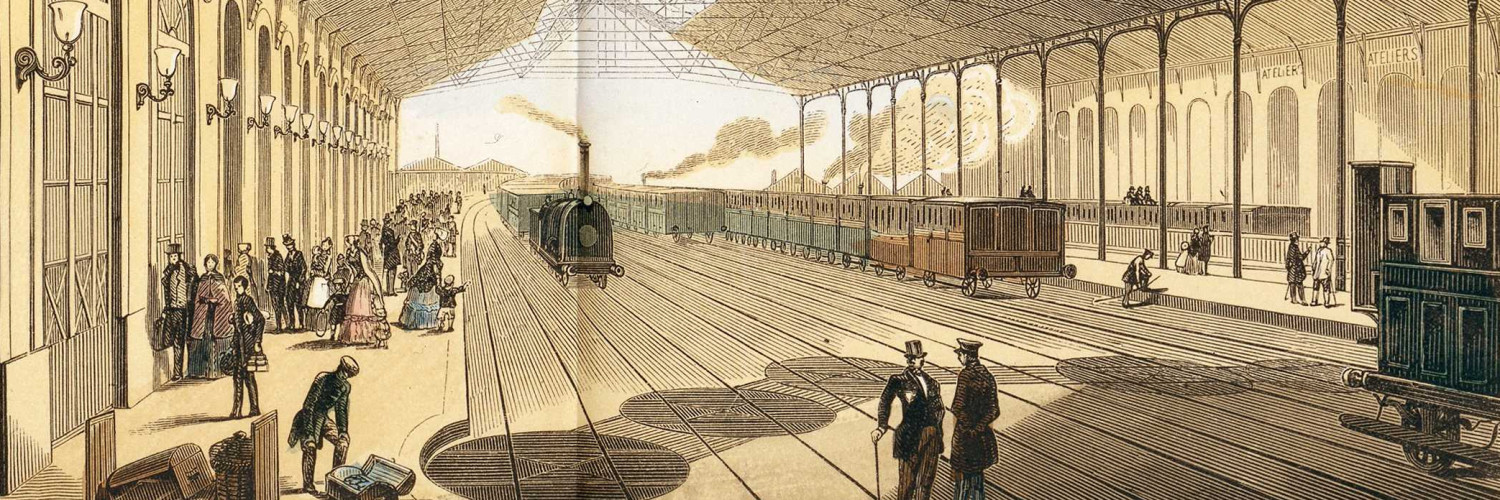 La gare Saint-Lazare