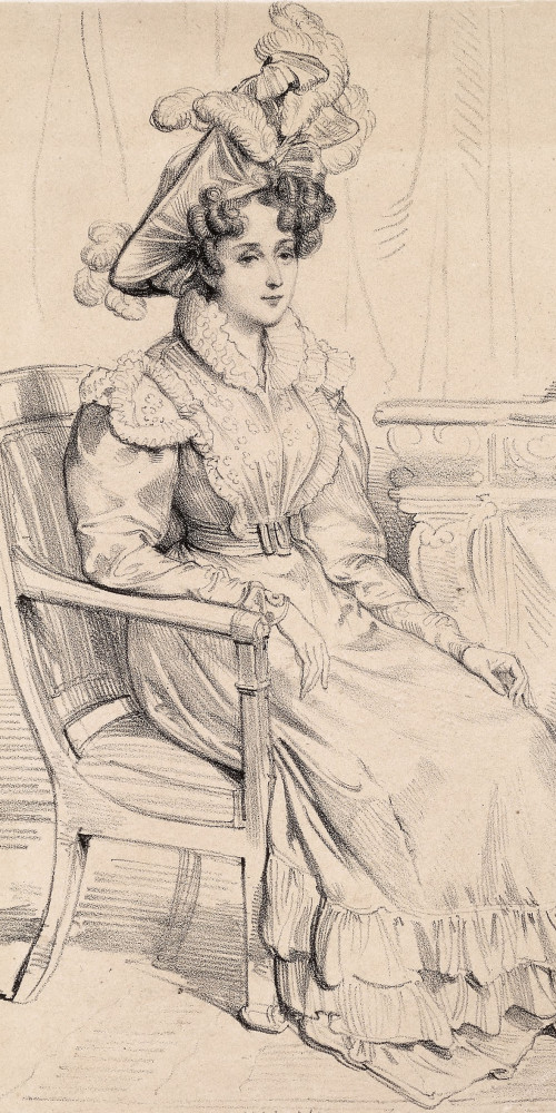 Melle Harriet Smithson née à Ennis le 18 mars 1802