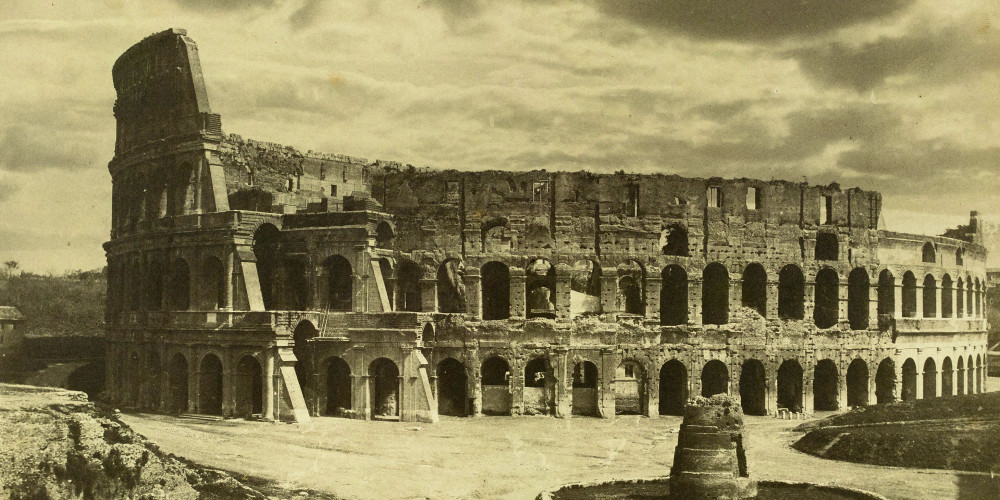 Photographie du Colisée en 1853